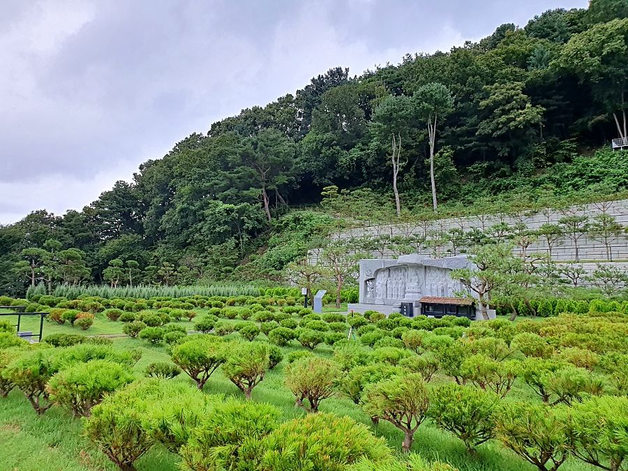 남양주수목장 전경